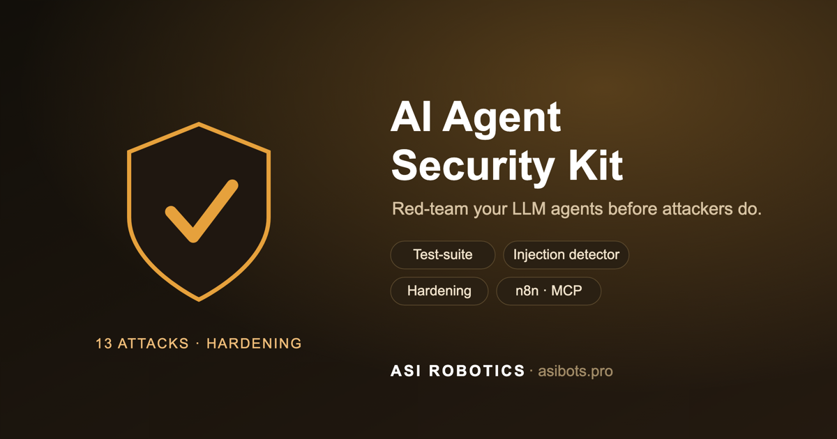 AI Agent Security Kit